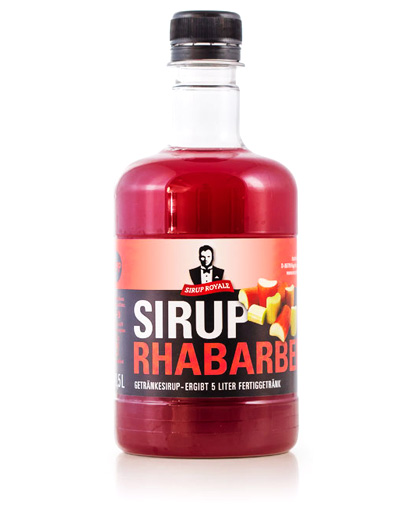 Sirup Rhabarber